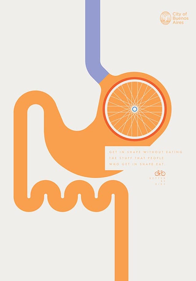 Better by Bike, une campagne pub à Buenos Aires