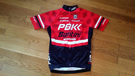 Maillot cycliste PBK Santini Replica Team Short Sleeve