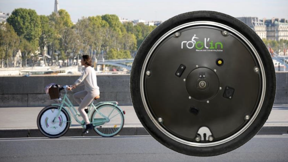 Rool’in, la roue qui donne de l'électricité à votre vélo