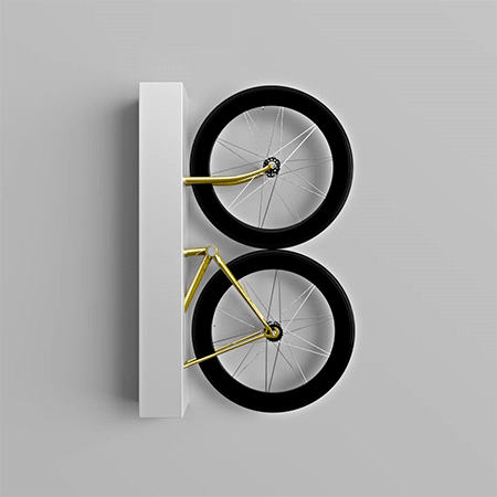 Marcel Piekarski typographie velo Type Cycle