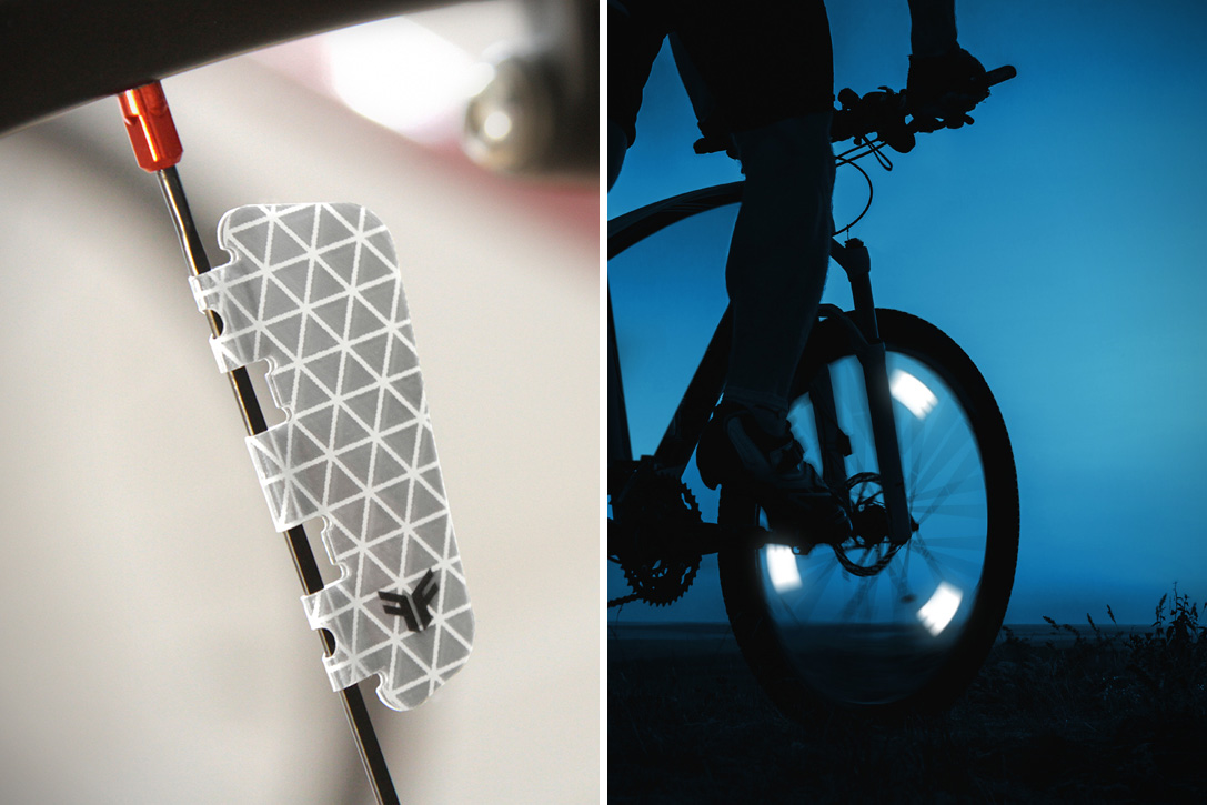 Nouveaux réflecteurs pour roues de vélo Flectr