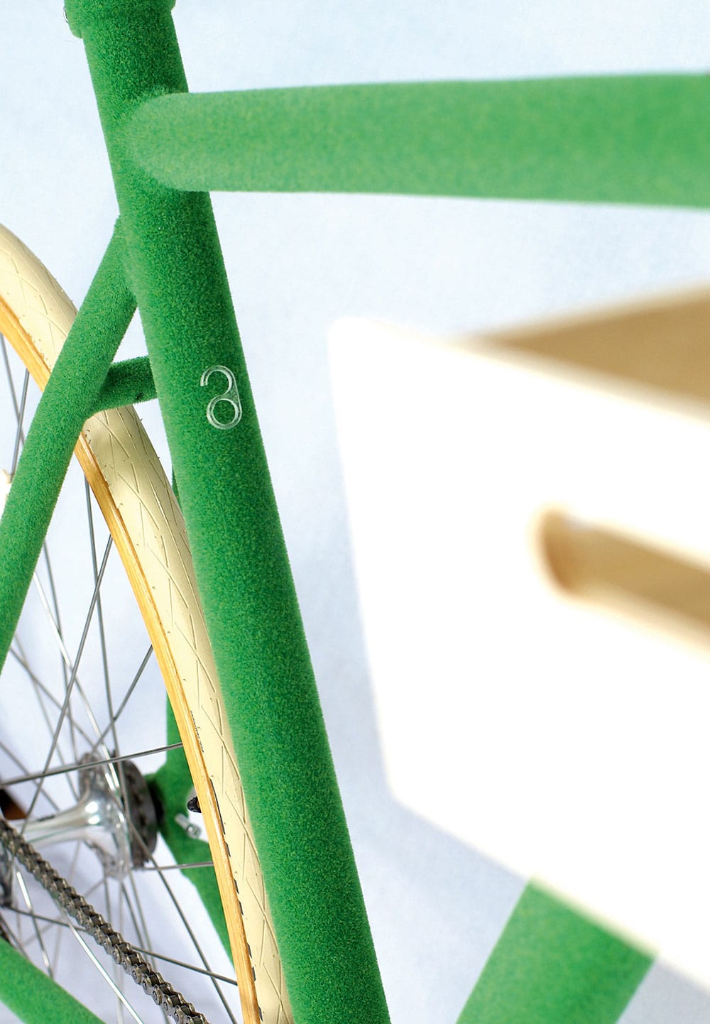 Supergreen, le vélo fixie gazon design de Swabdesign  !