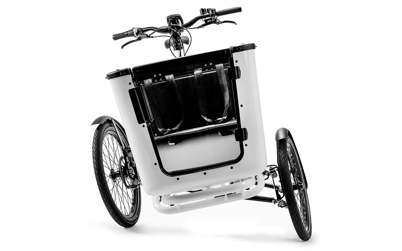 Le vélo triporteur Tilt-Action Cargo Bike