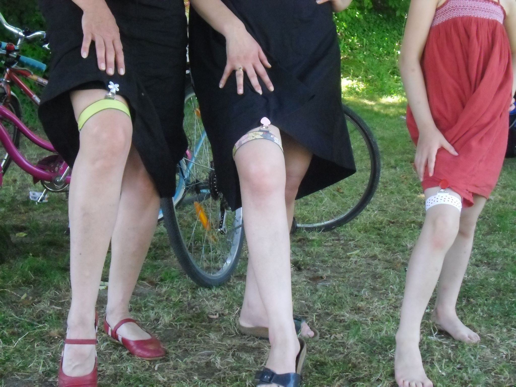 La jart'elle, le nouvel accessoire glamour pour les fille à vélo