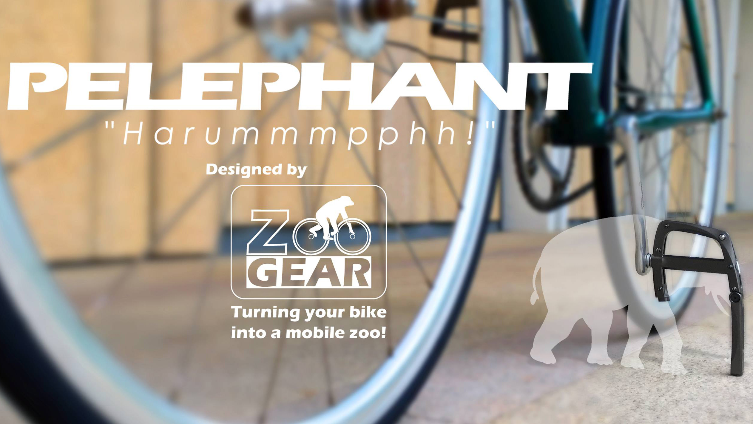 Zoo Gear, la pédale de vélo qui fait aussi béquille !