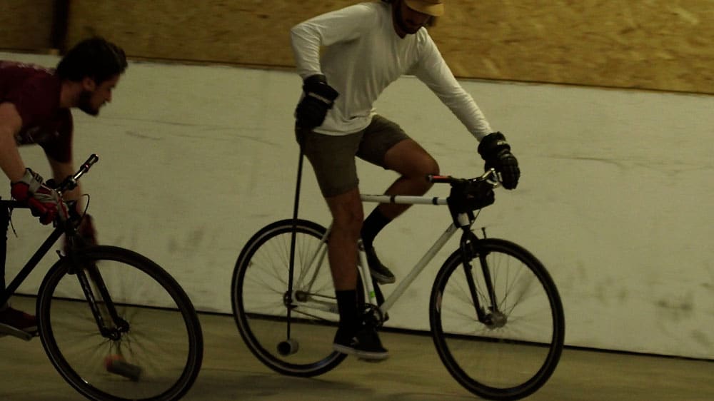 Il est possible de faire du Bike Polo à Bordeaux !