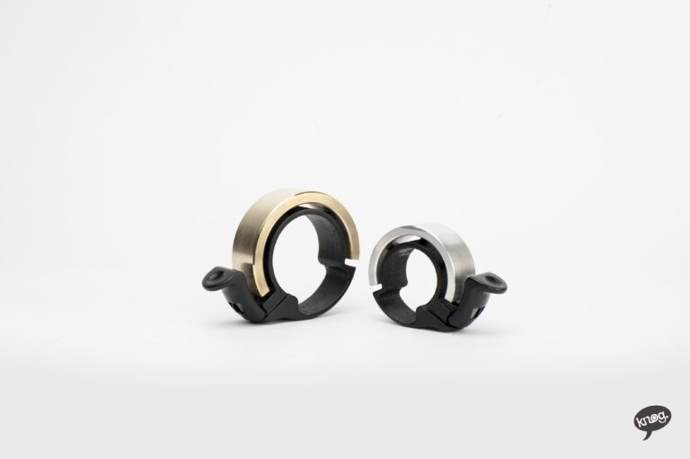 Sonnette De Vélo Knog Oi - Design Élégant, Aluminium, Gestion Des Câbles Intégrée