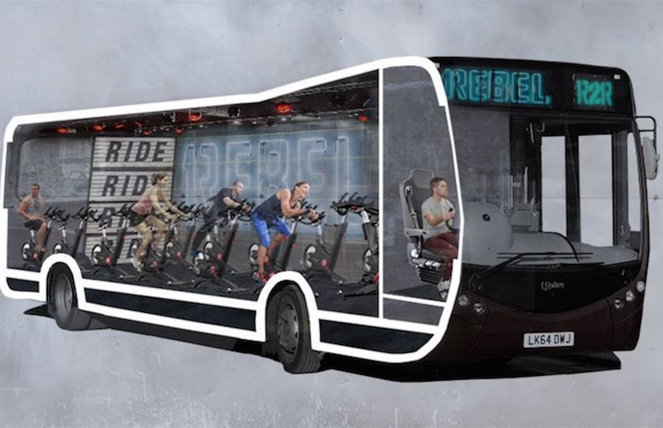 Equiper des bus avec des vélos d’appartement à Londres !