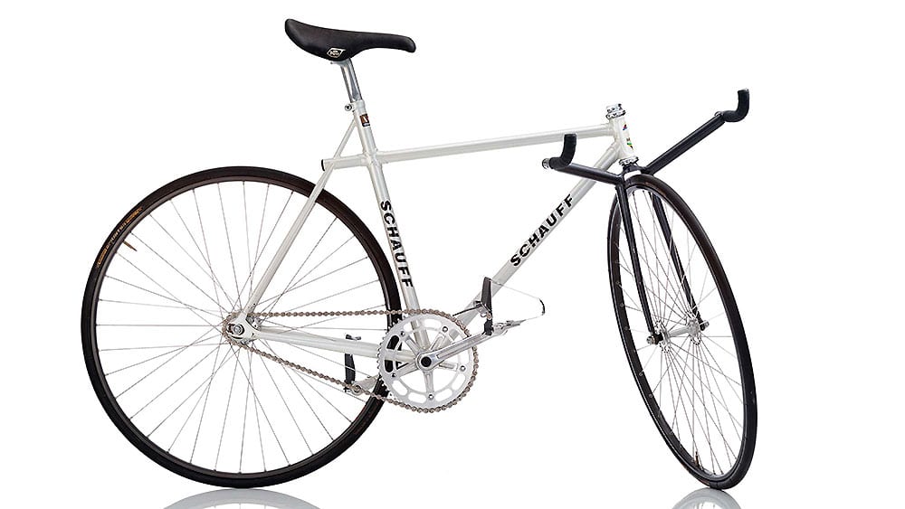 Découvrez le vélo pignon fixe Schauff Aero des années 80