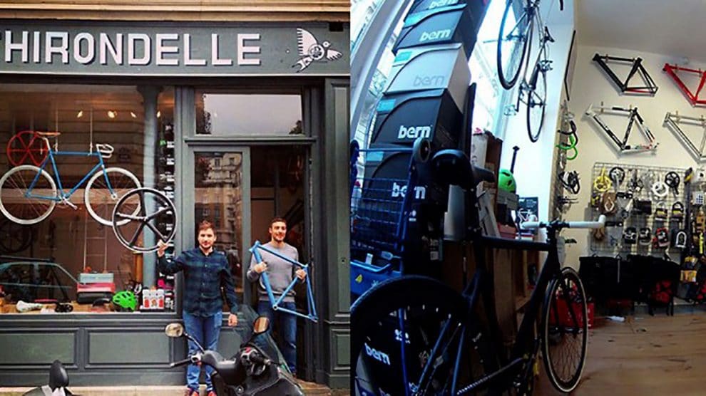 L'Hirondelle, magasin bike shop dans le 15ème à Paris
