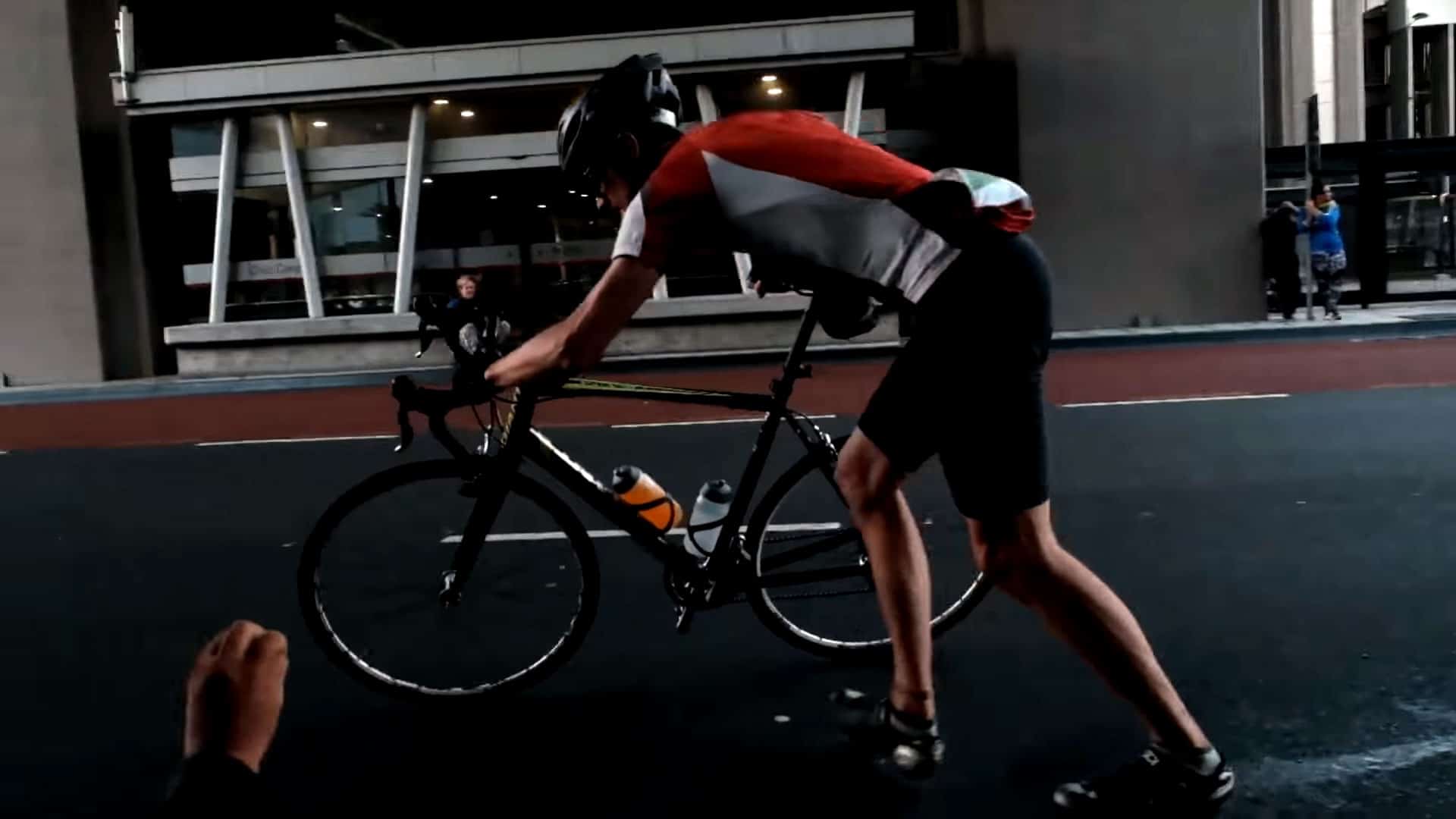 Vidéo du Cape Town Cycle Tour annulé a cause du vent