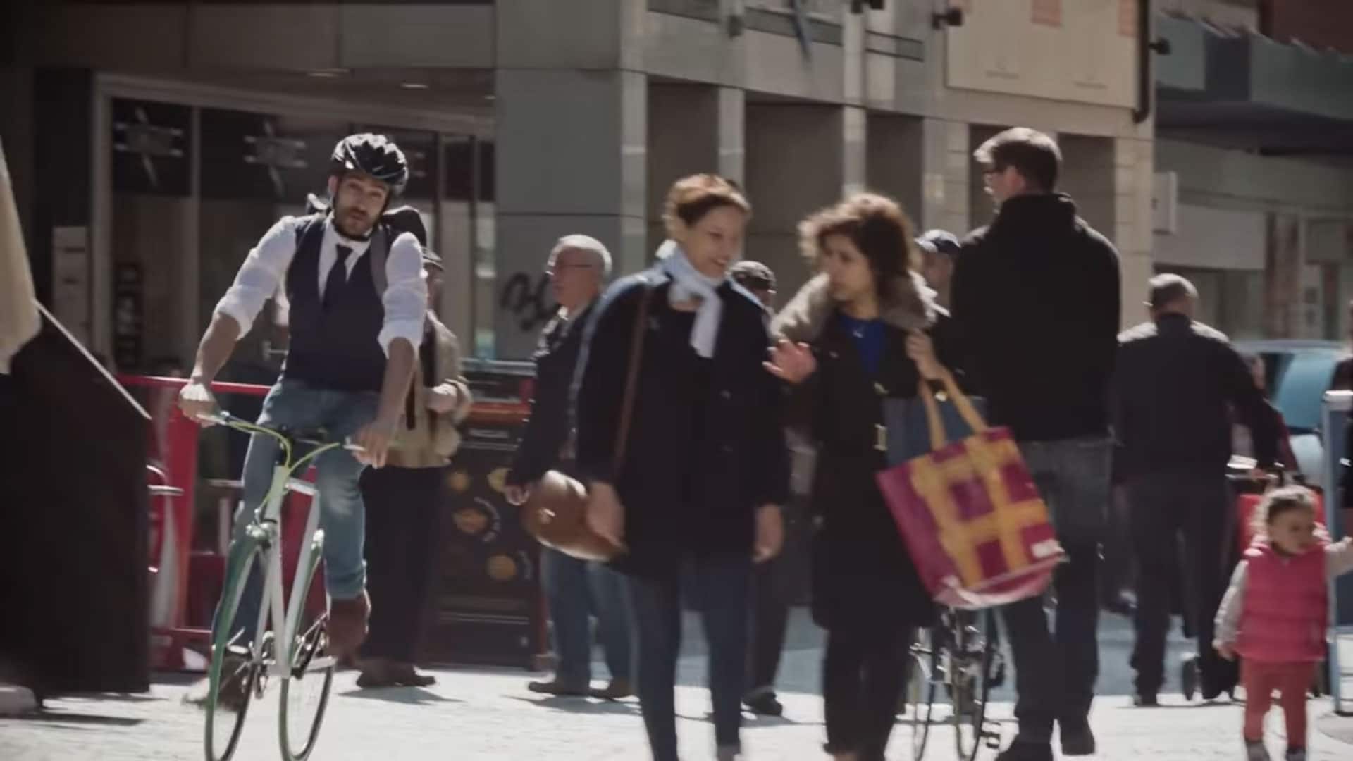 Clip choc pour prévenir les accidents à vélo en Suisse