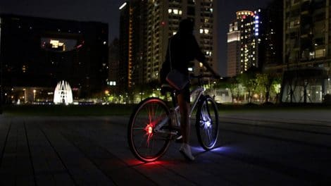 Wheely Bicycle Light éclaire vos roues de vélo à 360°