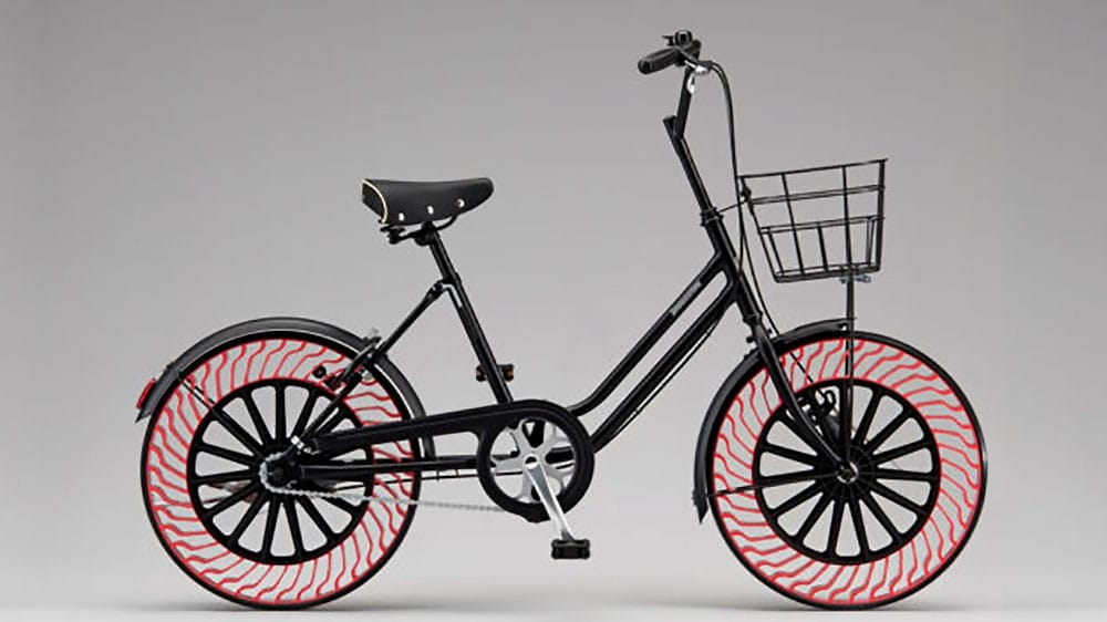 Bridgestone présente Clever Bicycle avec Air Free Tires