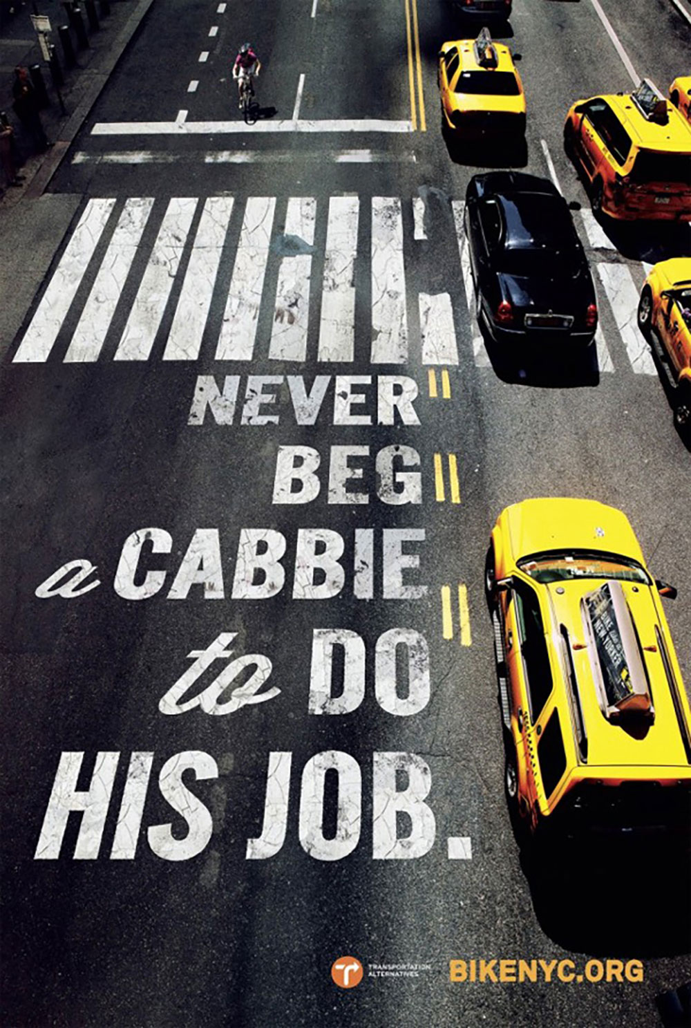 Campagne publicitaire new-yorkaise pour la promotion du vélo urbain