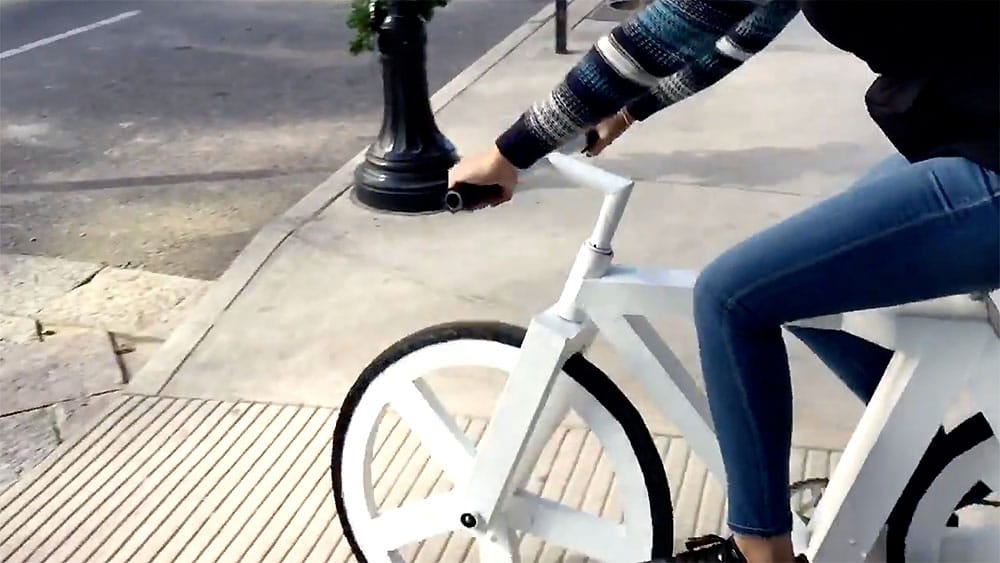 Découvrez un vélo éthique réalisé en papier recyclé par Greencode
