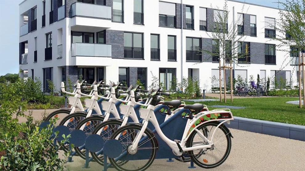 Les premiers vélos urbain électriques libre-service hybrides Écovélo