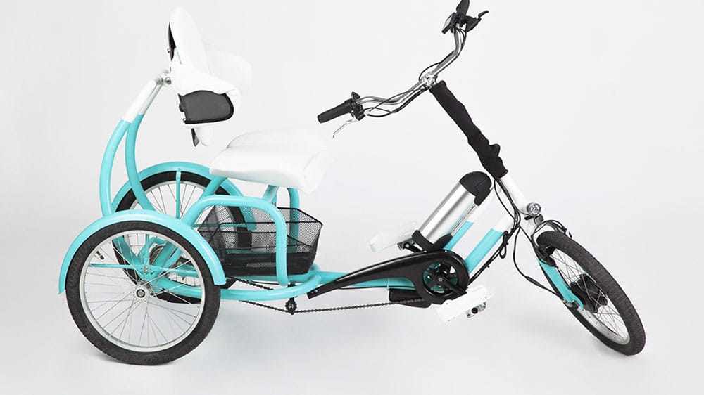 Le designer Tamás Túri a conçu le tricycle Cero
