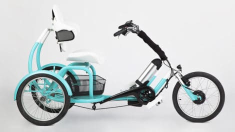 Le designer Tamás Túri a conçu le tricycle Cero