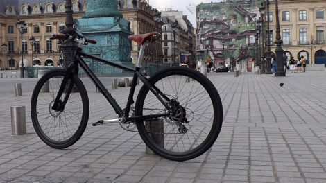 Le vélo électrique urbain "Le Jamais Content" d'Aleirion