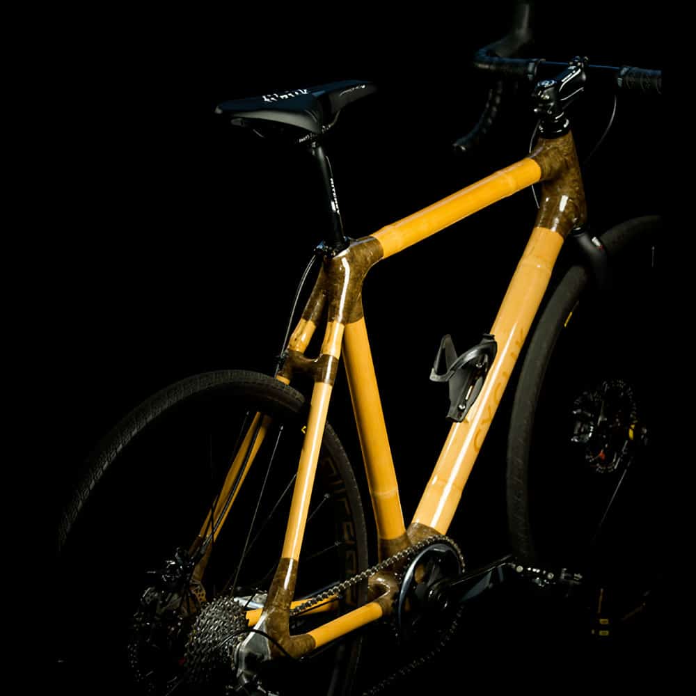 Vélo en bambou Cyclik imaginé et fabriqué en France