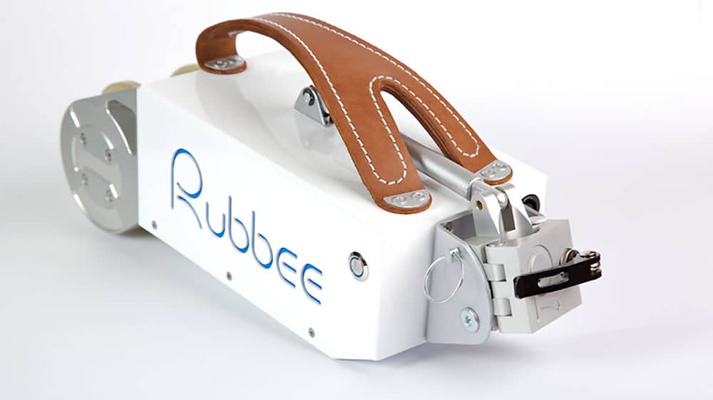 Kit électrique Rubbee convertit n'importe quel vélo en électrique