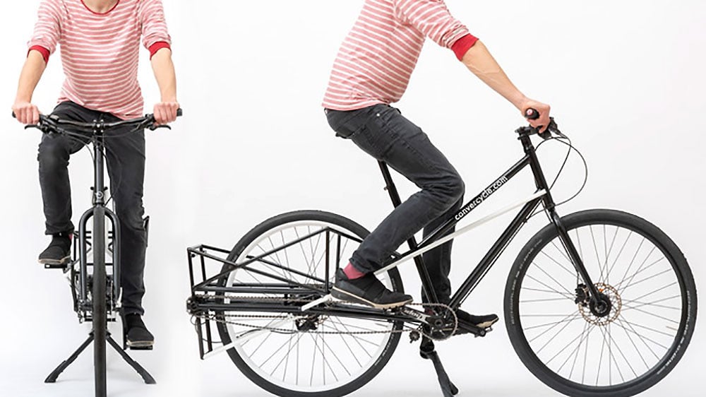 Le vélo Convercycle, tout nouveau type de vélo cargo