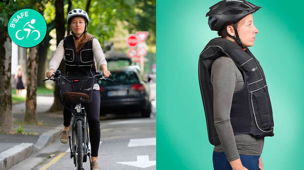 B’Safe airbag pour cyclistes