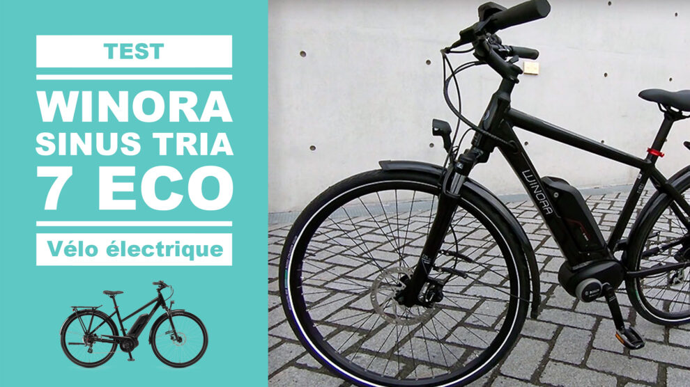 Test vélo électrique Sinus Tria 7 Eco de Winora