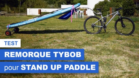 TYBOB, remorque vélo pour planches