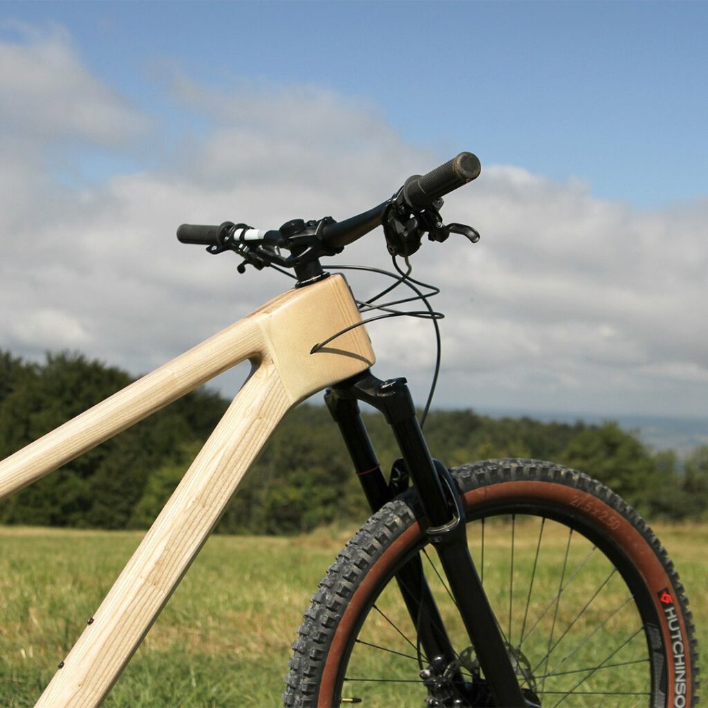 Le Drop, vélo en bois made in Vercors