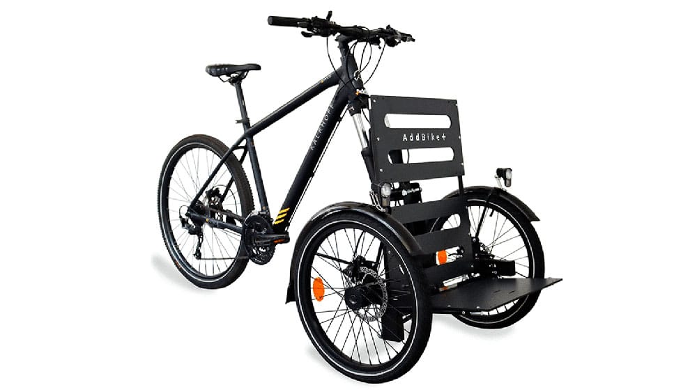 AddBike+ transforme votre vélo en triporteur