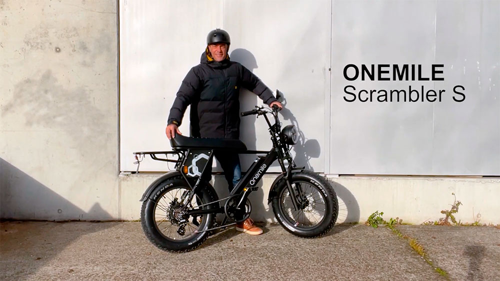 Test du vélo ONEMILE Scrambler S Speedbike ou Speed Bike