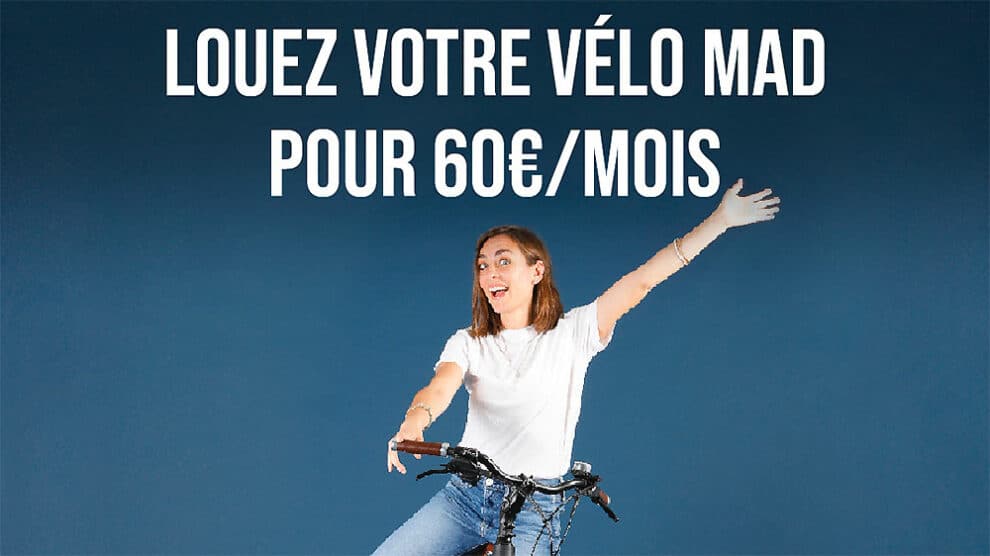 Louez un vélo Mad pour 60€/mois