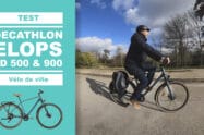 Test du vélo Decathlon Elops LD 500 et 900