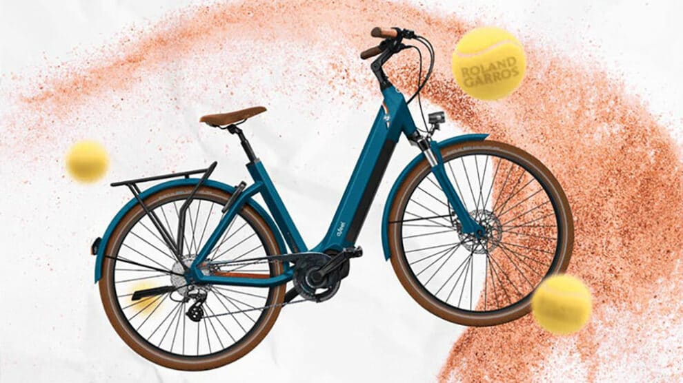 En collaboration avec Roland-Garros, O2 feel développe un vélo électrique à l’effigie du tournoi qui est à gagner dès maintenant.