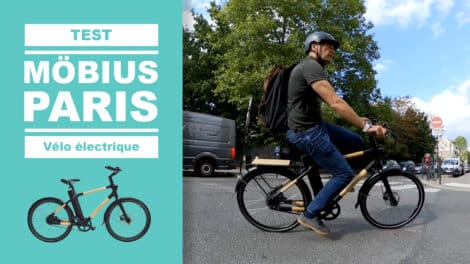 Vélo électrique Möbius Bike Paris