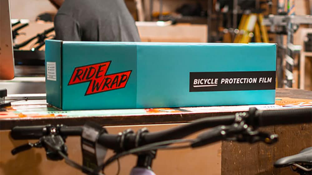 RideWrap, film protection pour cadre de vélo