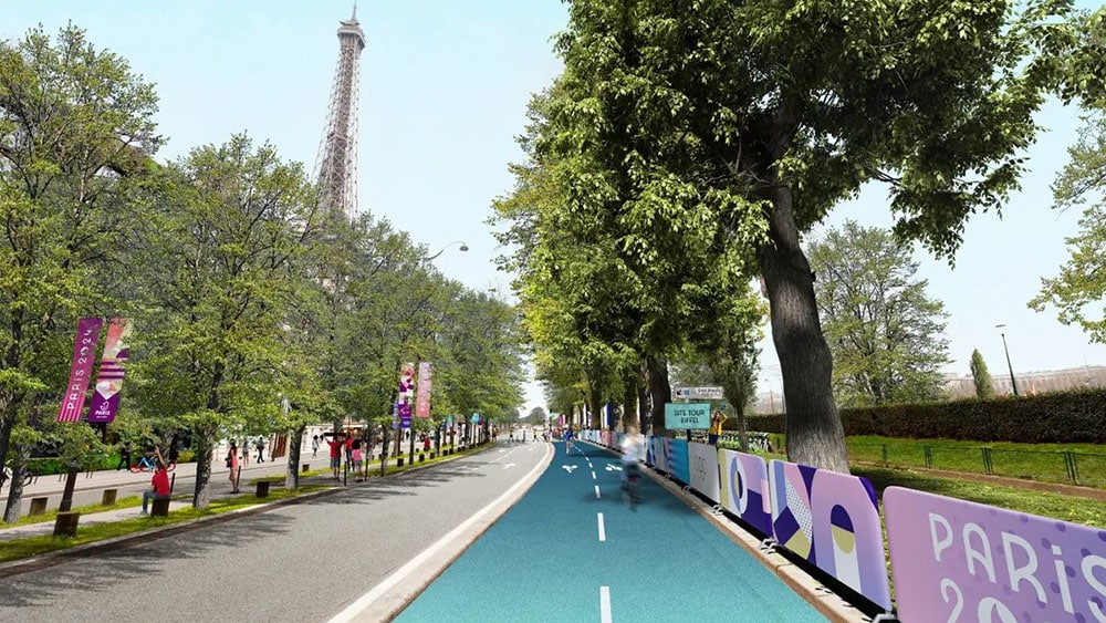 Olympistes, se déplacer à vélo pendant les Jeux de Paris 2024
