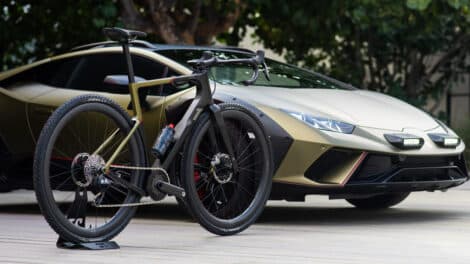 Lamborghini lance son vélo gravel de luxe