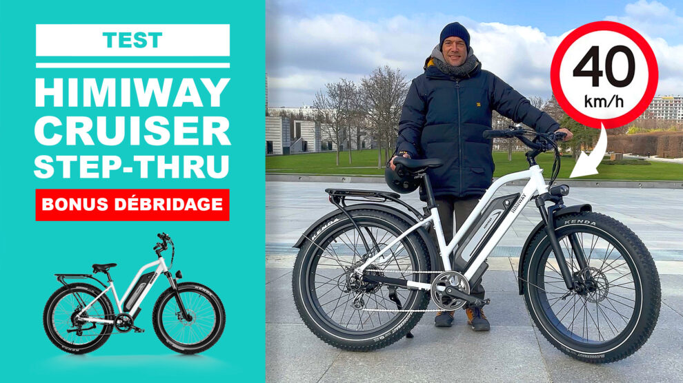 Test Himiway Cruiser Step-Thru, incroyable vélo électrique