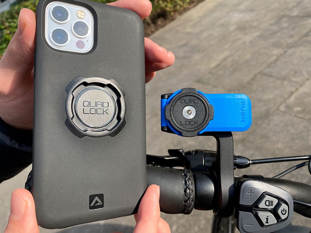 Quad Lock Pro, support vélo smartphone