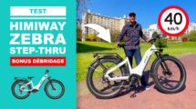 Test Himiway Zebra Step-Thru, incroyable vélo électrique