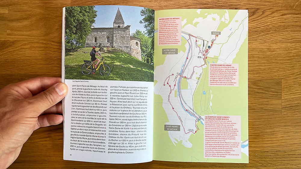 Le livre patrimoine à vélo, Grenoble Alpes Métropole