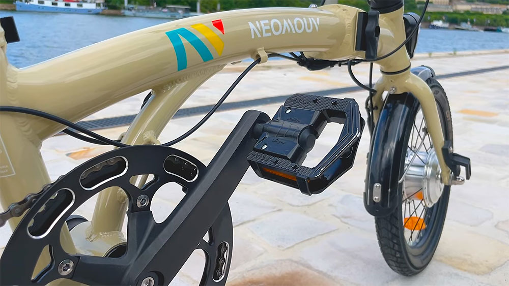Test vélo électrique pliable eFolding de NEOMOUV