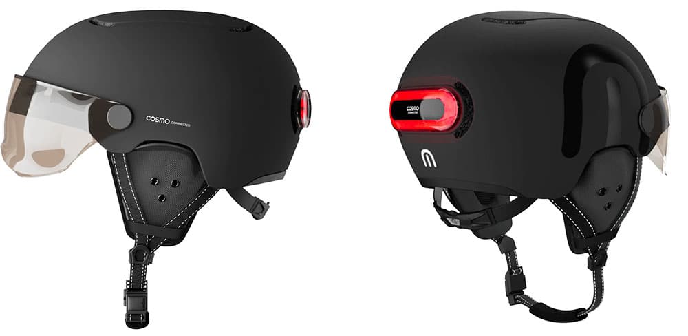 Cosmo Fusion, nouveau casque de vélo connecté