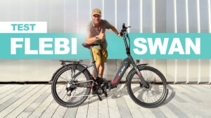 Test du vélo électrique pliant Flebi Swan