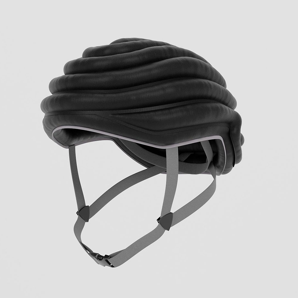 Inflabi, un casque de vélo gonflable !