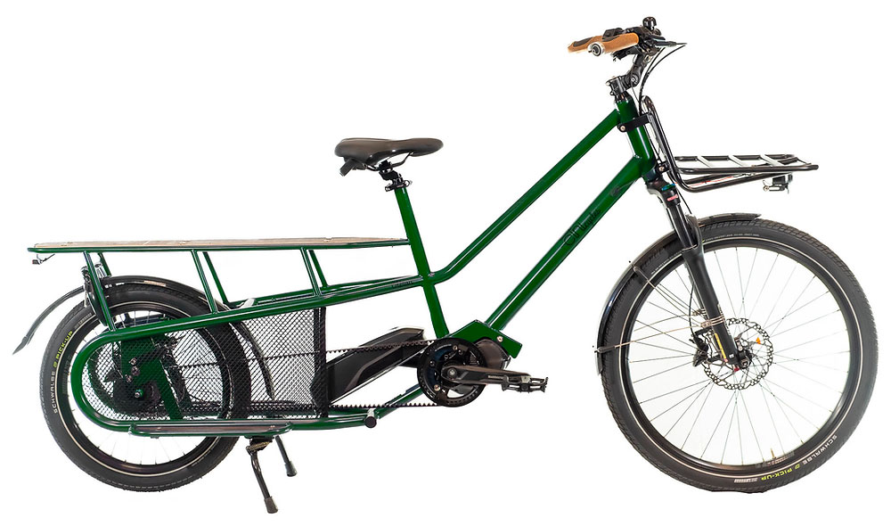 Test du vélo électrique cargo ETNI Cycles Oléron