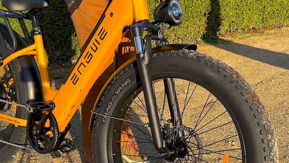 Test du vélo électrique Engwe E26